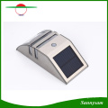 Impermeable 2 LED 120lm PIR Sensor de Movimiento Solar Lámpara Jardín Patio de la Pared Al Aire Libre Balcón Porche Luces de Cerca